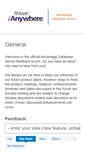 Mobile Screenshot of feedback.advantagedatabase.com