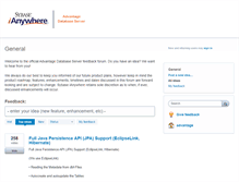 Tablet Screenshot of feedback.advantagedatabase.com